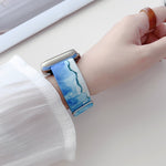 Gemustertes Nylon Ersatz Uhrenarmband, Für Apple Watch 4 44mm, Für Apple Watch 4 40mm, Für Apple Watch 3 38mm, Für Apple Watch 3 42mm, Für Apple Watch 2 42mm, Für Apple Watch 2 38mm