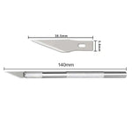6-in-1 Aluminiumlegierung DIY Schnitzwerkzeug Handgemachtes Federmesser