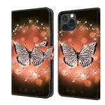 Crystal 3D Shockproof Protective Leather Phone Case, For iPhone 11 Pro Max, For iPhone 11