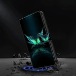 Crystal 3D Shockproof Protective Leather Phone Case, For iPhone 13 / 14, For iPhone 15 Pro