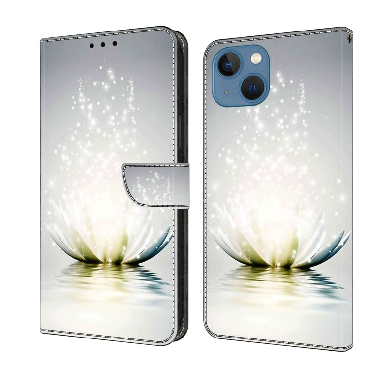 Crystal 3D Shockproof Protective Leather Phone Case, For iPhone 13 / 14, For iPhone 15 Pro