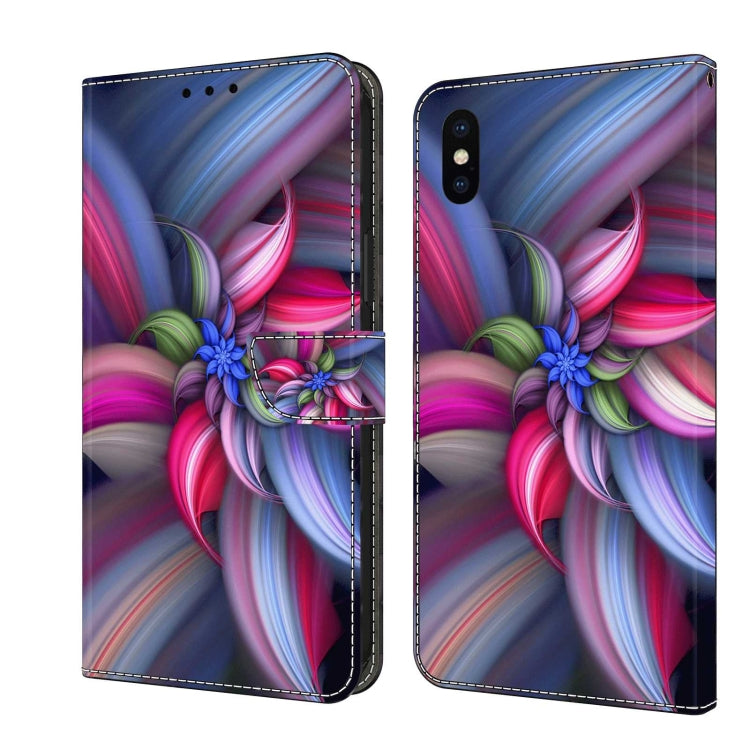Crystal 3D Shockproof Protective Leather Phone Case, For iPhone 11 Pro, For iPhone X / XS