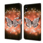 Crystal 3D Shockproof Protective Leather Phone Case, For iPhone XR, For iPhone XS Max