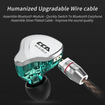 CCA CCA-C10 3,5mm vergoldeter Stecker Zehnfach Hybrid kabelgesteuerter In-Ear-Kopfhörer, mit Mikrofon, ohne Mikrofon