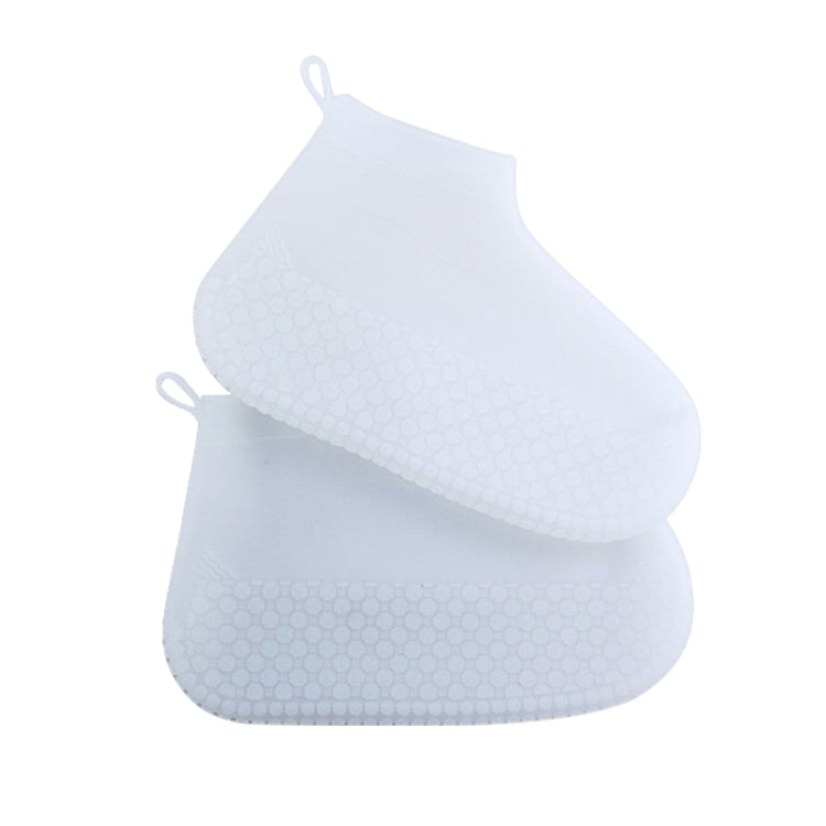 Rutschfester, verdickter, verschleißfester, wasserdichter Schuh-Stiefelüberzug aus Silikon, S, M, L