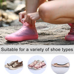 Rutschfester, verdickter, verschleißfester, wasserdichter Schuh-Stiefelüberzug aus Silikon, S, M, L
