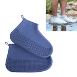 Rutschfester, verdickter, verschleißfester, wasserdichter Schuh-Stiefelüberzug aus Silikon, S, M, L