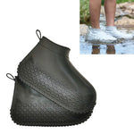 Rutschfester, verdickter, verschleißfester, wasserdichter Schuh-Stiefelüberzug aus Silikon, S, M, L
