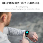 ET540 1,91 Zoll IP67 wasserdichte Smartwatch mit Silikonarmband, unterstützt EKG / nicht-invasive Blutzuckermessung, ET540 (Blau), ET540 (Rot)