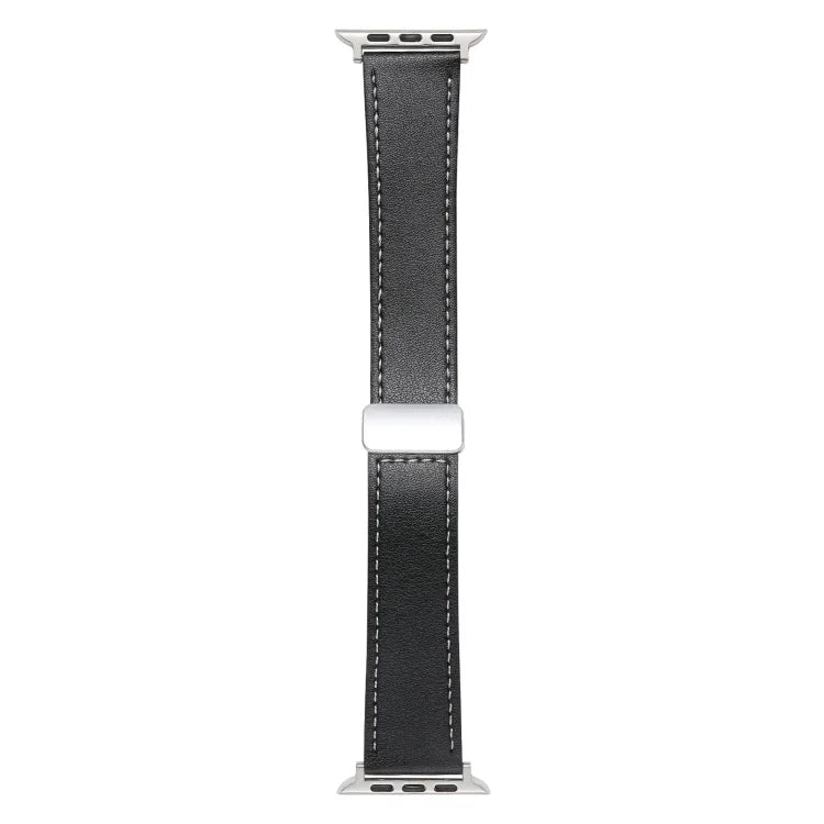 Magnetverschluss, Lederarmband in angenehmer Haptik, für Apple Watch Serie 4 (40 mm), Apple Watch (38 mm), Apple Watch Serie 3 (38 mm), Apple Watch Serie 3 (42 mm), Apple Watch Serie 2 (42 mm) und Apple Watch Serie 2 (38 mm)