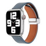 Magnetverschluss, Lederarmband in angenehmer Haptik, für Apple Watch Serie 4 (40 mm), Apple Watch (38 mm), Apple Watch Serie 3 (38 mm), Apple Watch Serie 3 (42 mm), Apple Watch Serie 2 (42 mm) und Apple Watch Serie 2 (38 mm)