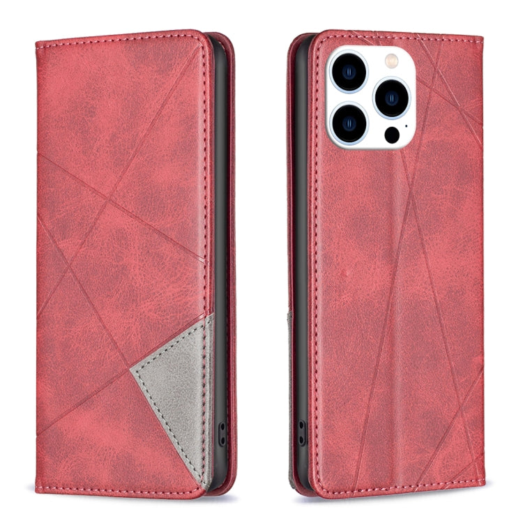 Handyhülle aus magnetischem Leder mit Rautenmuster, für iPhone 17 Pro Max, für iPhone 17 Pro, für iPhone 17, für iPhone Air, für iPhone 16 Pro Max, für iPhone 16 Pro, für iPhone 16 Plus, für iPhone 16