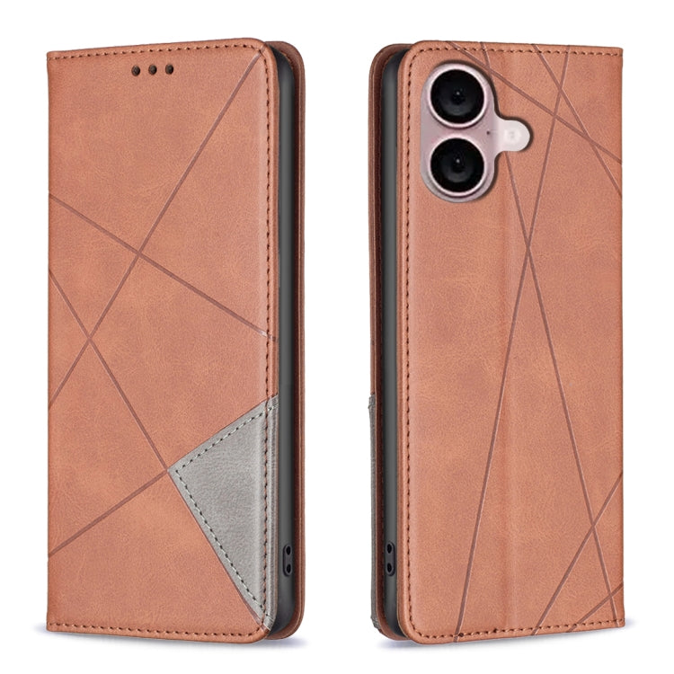 Handyhülle aus magnetischem Leder mit Rautenmuster, für iPhone 17 Pro Max, für iPhone 17 Pro, für iPhone 17, für iPhone Air, für iPhone 16 Pro Max, für iPhone 16 Pro, für iPhone 16 Plus, für iPhone 16