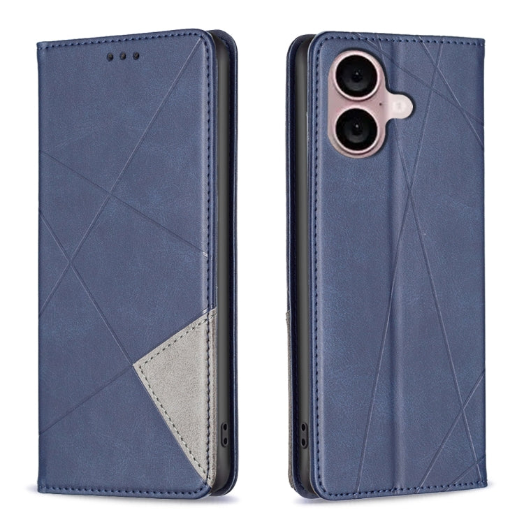 Handyhülle aus magnetischem Leder mit Rautenmuster, für iPhone 17 Pro Max, für iPhone 17 Pro, für iPhone 17, für iPhone Air, für iPhone 16 Pro Max, für iPhone 16 Pro, für iPhone 16 Plus, für iPhone 16
