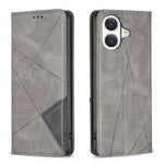Handyhülle aus magnetischem Leder mit Rautenmuster, für iPhone 17 Pro Max, für iPhone 17 Pro, für iPhone 17, für iPhone Air, für iPhone 16 Pro Max, für iPhone 16 Pro, für iPhone 16 Plus, für iPhone 16