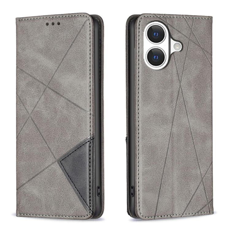 Handyhülle aus magnetischem Leder mit Rautenmuster, für iPhone 17 Pro Max, für iPhone 17 Pro, für iPhone 17, für iPhone Air, für iPhone 16 Pro Max, für iPhone 16 Pro, für iPhone 16 Plus, für iPhone 16