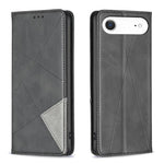 Handyhülle aus magnetischem Leder mit Rautenmuster, für iPhone 17 Pro Max, für iPhone 17 Pro, für iPhone 17, für iPhone Air, für iPhone 16 Pro Max, für iPhone 16 Pro, für iPhone 16 Plus, für iPhone 16