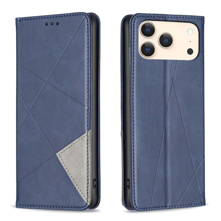 Handyhülle aus magnetischem Leder mit Rautenmuster, für iPhone 17 Pro Max, für iPhone 17 Pro, für iPhone 17, für iPhone Air, für iPhone 16 Pro Max, für iPhone 16 Pro, für iPhone 16 Plus, für iPhone 16