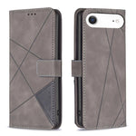 Magnetische Schnalle Rauten Textur Leder Handyhülle, Für iPhone 17 Pro Max, Für iPhone 17 Pro, Für iPhone 17, Für iPhone Air, Für iPhone 16 Pro Max, Für iPhone 16 Pro, Für iPhone 16 Plus, Für iPhone 16