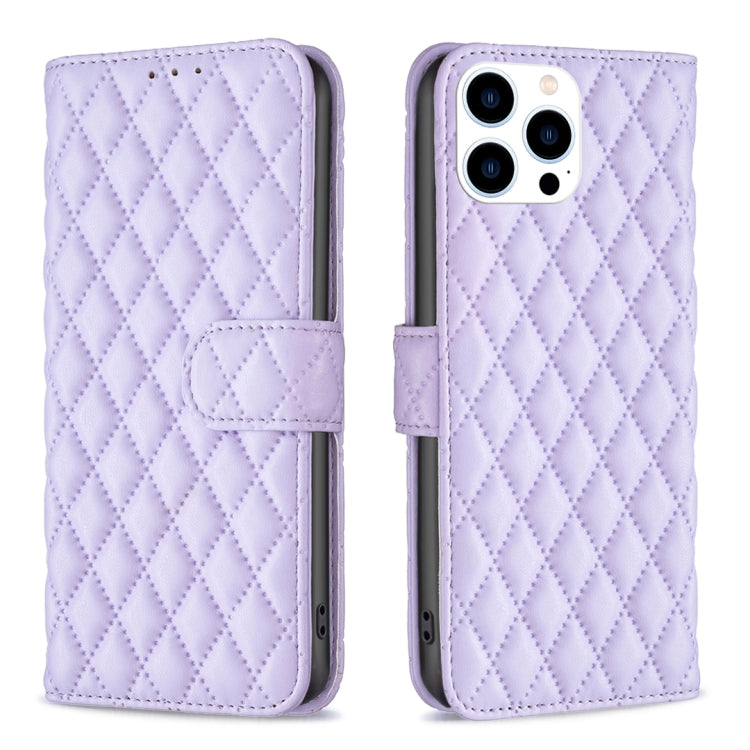 Handyhülle aus Rindsleder mit Diamantgitter und Klappfunktion, für iPhone 17 Pro Max, für iPhone 17 Pro, für iPhone 17, für iPhone Air, für iPhone 16 Pro Max, für iPhone 16 Pro, für iPhone 16 Plus, für iPhone 16