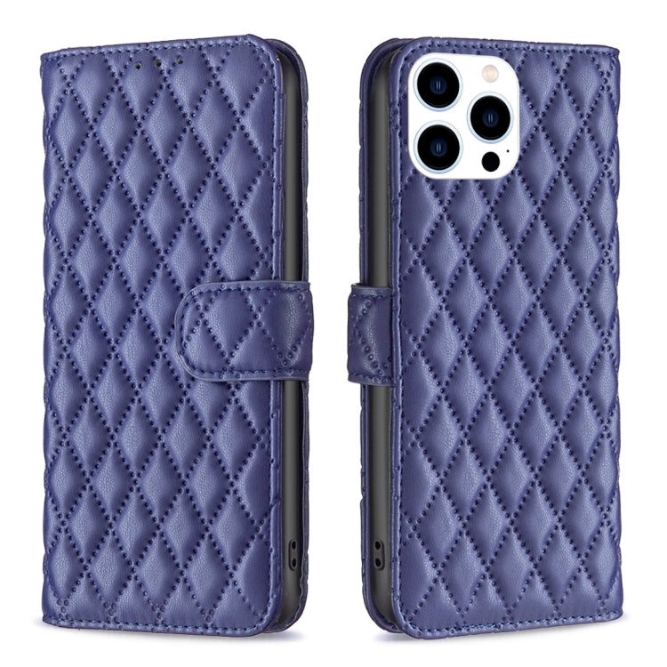 Handyhülle aus Rindsleder mit Diamantgitter und Klappfunktion, für iPhone 17 Pro Max, für iPhone 17 Pro, für iPhone 17, für iPhone Air, für iPhone 16 Pro Max, für iPhone 16 Pro, für iPhone 16 Plus, für iPhone 16