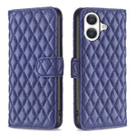 Handyhülle aus Rindsleder mit Diamantgitter und Klappfunktion, für iPhone 17 Pro Max, für iPhone 17 Pro, für iPhone 17, für iPhone Air, für iPhone 16 Pro Max, für iPhone 16 Pro, für iPhone 16 Plus, für iPhone 16