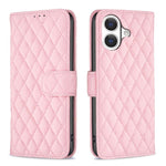 Handyhülle aus Rindsleder mit Diamantgitter und Klappfunktion, für iPhone 17 Pro Max, für iPhone 17 Pro, für iPhone 17, für iPhone Air, für iPhone 16 Pro Max, für iPhone 16 Pro, für iPhone 16 Plus, für iPhone 16