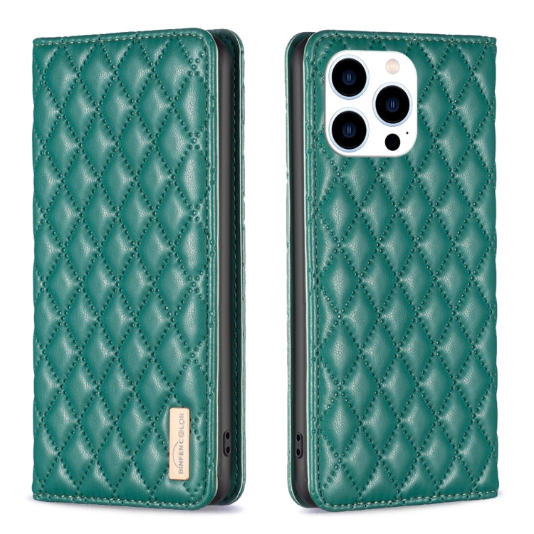 Diamantgitter Magnetische Leder Flip Handyhülle, Für iPhone 17 Pro Max, Für iPhone 17 Pro, Für iPhone 17, Für iPhone Air, Für iPhone 16 Pro Max, Für iPhone 16 Pro, Für iPhone 16 Plus, Für iPhone 16