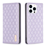 Diamantgitter Magnetische Leder Flip Handyhülle, Für iPhone 17 Pro Max, Für iPhone 17 Pro, Für iPhone 17, Für iPhone Air, Für iPhone 16 Pro Max, Für iPhone 16 Pro, Für iPhone 16 Plus, Für iPhone 16