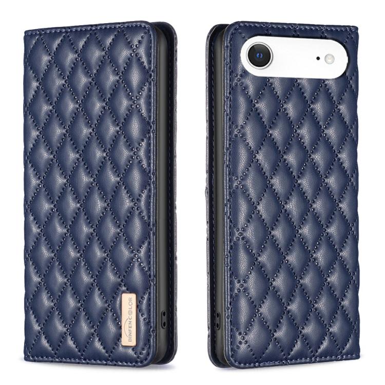 Diamantgitter Magnetische Leder Flip Handyhülle, Für iPhone 17 Pro Max, Für iPhone 17 Pro, Für iPhone 17, Für iPhone Air, Für iPhone 16 Pro Max, Für iPhone 16 Pro, Für iPhone 16 Plus, Für iPhone 16