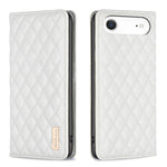 Diamantgitter Magnetische Leder Flip Handyhülle, Für iPhone 17 Pro Max, Für iPhone 17 Pro, Für iPhone 17, Für iPhone Air, Für iPhone 16 Pro Max, Für iPhone 16 Pro, Für iPhone 16 Plus, Für iPhone 16