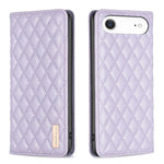 Diamantgitter Magnetische Leder Flip Handyhülle, Für iPhone 17 Pro Max, Für iPhone 17 Pro, Für iPhone 17, Für iPhone Air, Für iPhone 16 Pro Max, Für iPhone 16 Pro, Für iPhone 16 Plus, Für iPhone 16