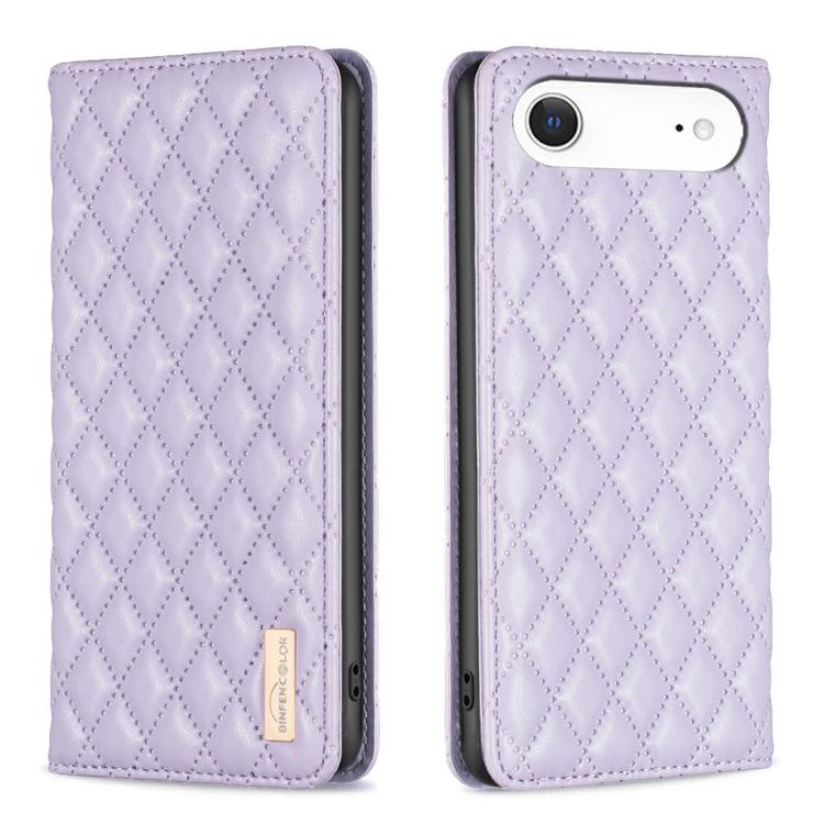 Diamantgitter Magnetische Leder Flip Handyhülle, Für iPhone 17 Pro Max, Für iPhone 17 Pro, Für iPhone 17, Für iPhone Air, Für iPhone 16 Pro Max, Für iPhone 16 Pro, Für iPhone 16 Plus, Für iPhone 16