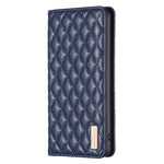 Diamantgitter Magnetische Leder Flip Handyhülle, Für iPhone 17 Pro Max, Für iPhone 17 Pro, Für iPhone 17, Für iPhone Air, Für iPhone 16 Pro Max, Für iPhone 16 Pro, Für iPhone 16 Plus, Für iPhone 16