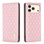 Diamantgitter Magnetische Leder Flip Handyhülle, Für iPhone 17 Pro Max, Für iPhone 17 Pro, Für iPhone 17, Für iPhone Air, Für iPhone 16 Pro Max, Für iPhone 16 Pro, Für iPhone 16 Plus, Für iPhone 16