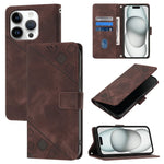 Handyhülle aus geprägtem Leder mit angenehmer Haptik, Für iPhone 17 Pro Max, Für iPhone 17 Pro, Für iPhone 17, Für iPhone Air, Für iPhone SE 2024, Für iPhone 16 Pro Max, Für iPhone 16 Pro, Für iPhone 16 Plus