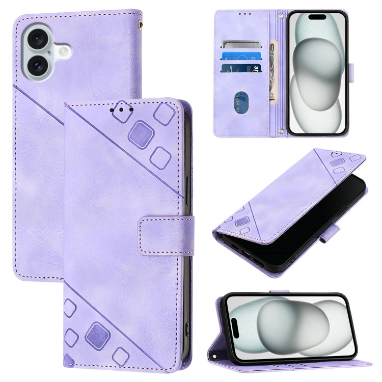 Handyhülle aus geprägtem Leder mit angenehmer Haptik, Für iPhone 17 Pro Max, Für iPhone 17 Pro, Für iPhone 17, Für iPhone Air, Für iPhone SE 2024, Für iPhone 16 Pro Max, Für iPhone 16 Pro, Für iPhone 16 Plus