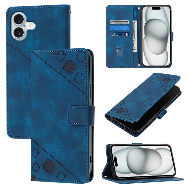 Handyhülle aus geprägtem Leder mit angenehmer Haptik, Für iPhone 17 Pro Max, Für iPhone 17 Pro, Für iPhone 17, Für iPhone Air, Für iPhone SE 2024, Für iPhone 16 Pro Max, Für iPhone 16 Pro, Für iPhone 16 Plus