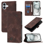 Handyhülle aus geprägtem Leder mit angenehmer Haptik, Für iPhone 17 Pro Max, Für iPhone 17 Pro, Für iPhone 17, Für iPhone Air, Für iPhone SE 2024, Für iPhone 16 Pro Max, Für iPhone 16 Pro, Für iPhone 16 Plus