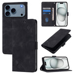 Handyhülle aus geprägtem Leder mit angenehmer Haptik, Für iPhone 17 Pro Max, Für iPhone 17 Pro, Für iPhone 17, Für iPhone Air, Für iPhone SE 2024, Für iPhone 16 Pro Max, Für iPhone 16 Pro, Für iPhone 16 Plus