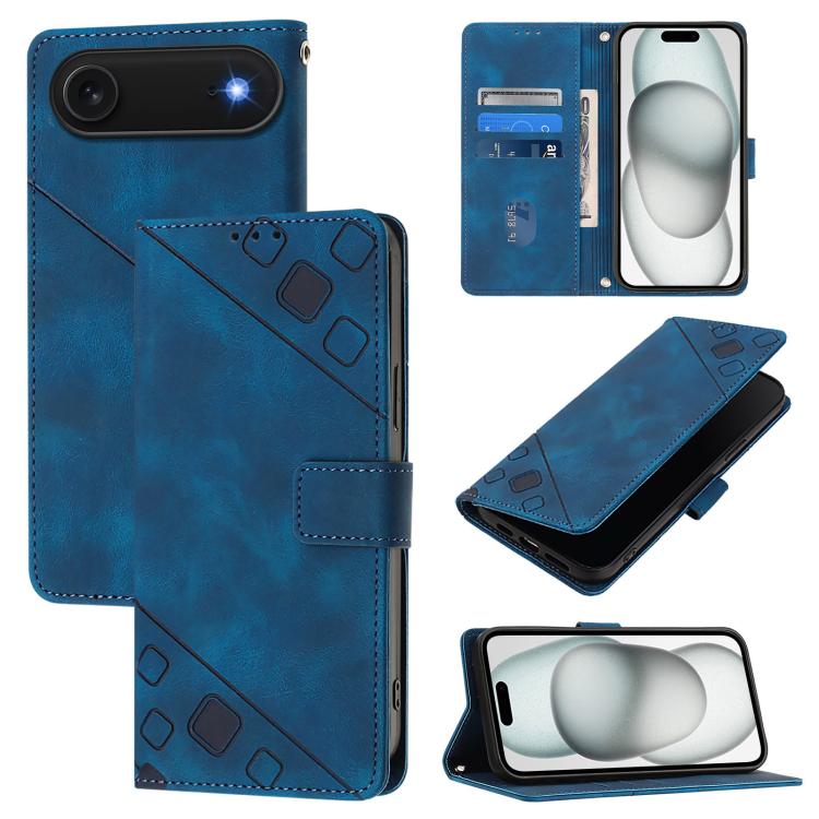 Handyhülle aus geprägtem Leder mit angenehmer Haptik, Für iPhone 17 Pro Max, Für iPhone 17 Pro, Für iPhone 17, Für iPhone Air, Für iPhone SE 2024, Für iPhone 16 Pro Max, Für iPhone 16 Pro, Für iPhone 16 Plus