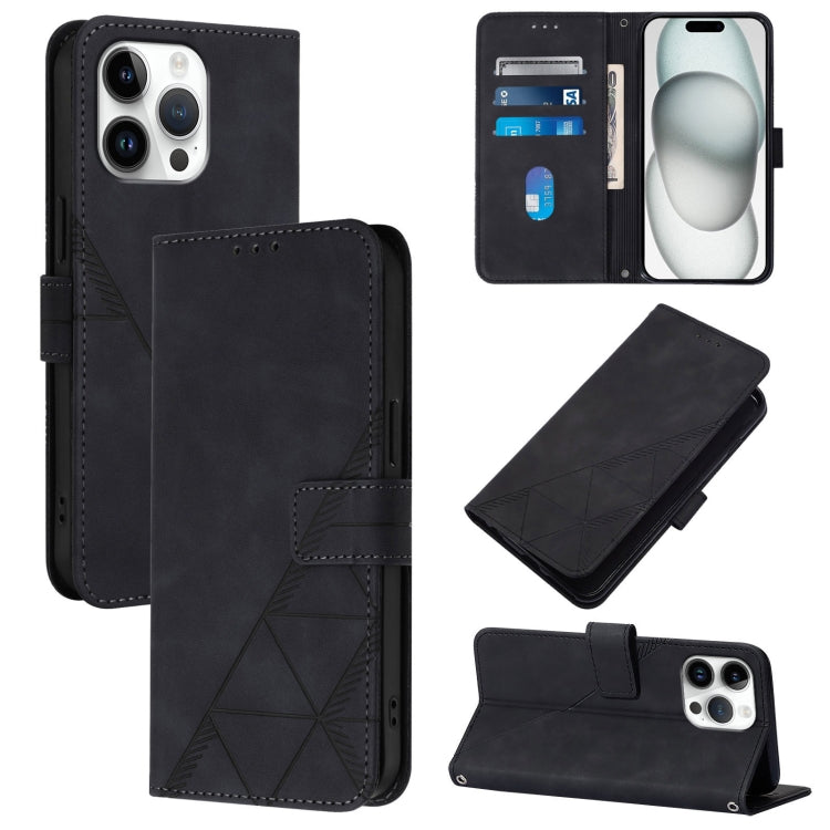 Umhänge-Handyhülle aus geprägtem 3D-Leder, für iPhone 16e / 17e, für iPhone 17 Pro Max, für iPhone 17 Pro, für iPhone 17, für iPhone Air, für iPhone 16 Pro Max, für iPhone 16 Pro, für iPhone 16 Plus