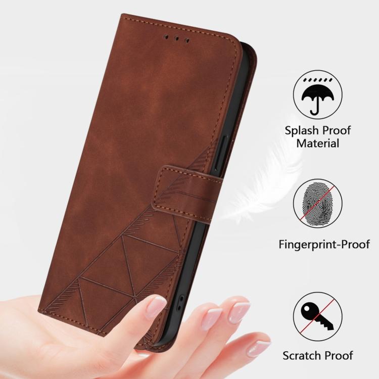 Umhänge-Handyhülle aus geprägtem 3D-Leder, für iPhone 16e / 17e, für iPhone 17 Pro Max, für iPhone 17 Pro, für iPhone 17, für iPhone Air, für iPhone 16 Pro Max, für iPhone 16 Pro, für iPhone 16 Plus