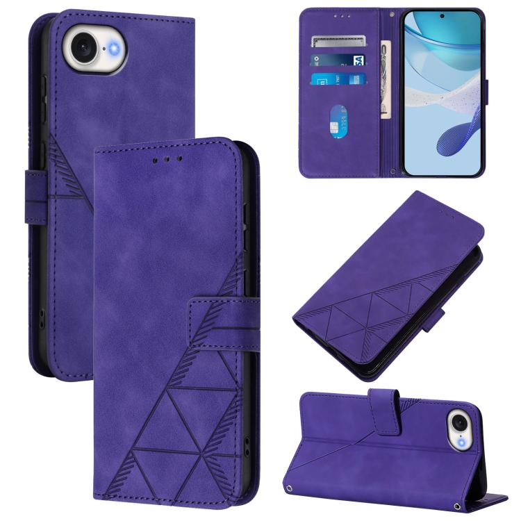 Umhänge-Handyhülle aus geprägtem 3D-Leder, für iPhone 16e / 17e, für iPhone 17 Pro Max, für iPhone 17 Pro, für iPhone 17, für iPhone Air, für iPhone 16 Pro Max, für iPhone 16 Pro, für iPhone 16 Plus