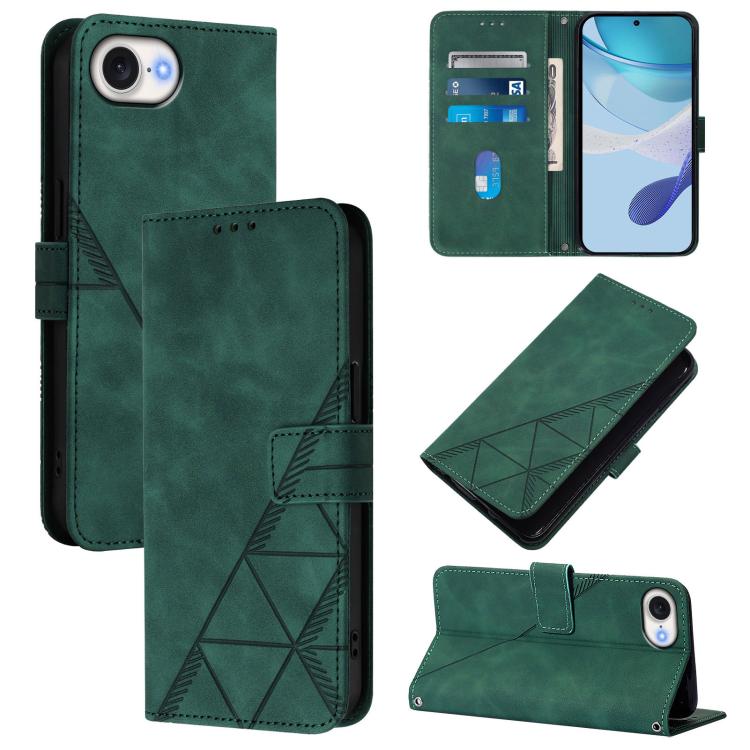 Umhänge-Handyhülle aus geprägtem 3D-Leder, für iPhone 16e / 17e, für iPhone 17 Pro Max, für iPhone 17 Pro, für iPhone 17, für iPhone Air, für iPhone 16 Pro Max, für iPhone 16 Pro, für iPhone 16 Plus