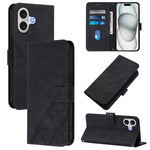 Umhänge-Handyhülle aus geprägtem 3D-Leder, für iPhone 16e / 17e, für iPhone 17 Pro Max, für iPhone 17 Pro, für iPhone 17, für iPhone Air, für iPhone 16 Pro Max, für iPhone 16 Pro, für iPhone 16 Plus