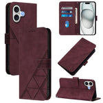 Umhänge-Handyhülle aus geprägtem 3D-Leder, für iPhone 16e / 17e, für iPhone 17 Pro Max, für iPhone 17 Pro, für iPhone 17, für iPhone Air, für iPhone 16 Pro Max, für iPhone 16 Pro, für iPhone 16 Plus