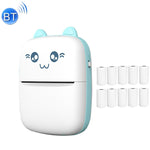 C9 Mini Bluetooth kabelloser Thermodrucker, mit 1 Rolle Papier, mit 5 Papieren, mit 10 Papieren, mit 5 Aufkleberpapieren, mit 5 Papieren & 5 Aufklebern, mit 5 Papieren & 5 Aufklebern & 3 Farbpapieren