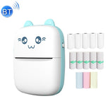 C9 Mini Bluetooth kabelloser Thermodrucker, mit 1 Rolle Papier, mit 5 Papieren, mit 10 Papieren, mit 5 Aufkleberpapieren, mit 5 Papieren & 5 Aufklebern, mit 5 Papieren & 5 Aufklebern & 3 Farbpapieren