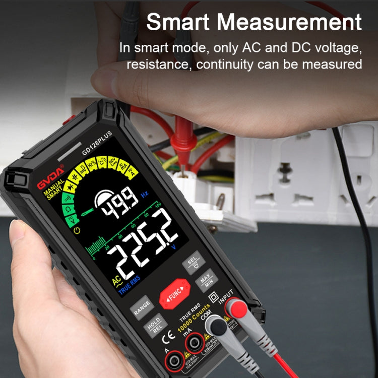 GVDA GD128PLUS Intelligentes Hochpräzises Automatisches Digitalmultimeter, GD128PLUS